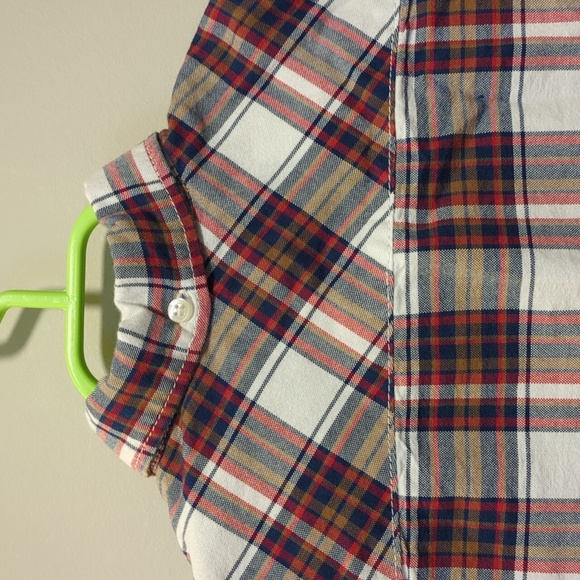 L.O.O.G Toddler Child Collared Long-sleeved Plaid Shirt Size 5-6 Years - Picture 7 of 9